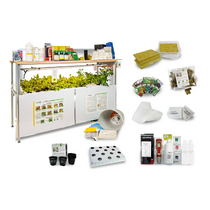 Комплект конструктор "Гидропонная установка 2 способа выращивания" 1400•600•1000мм - «globural.ru» - Нерюнгри