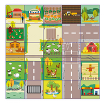 Коврик для логобота Пчелка "Ферма" - «globural.ru» - Нерюнгри