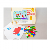 Игровой набор Фребеля "Конструктор плоскостной-1" (Серия "Эксперимент") - «globural.ru» - Нерюнгри