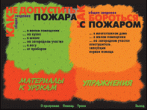 Основы пожарной  безопасности. (Электронное учебное пособие по курсу ОБЖ) - «globural.ru» - Нерюнгри