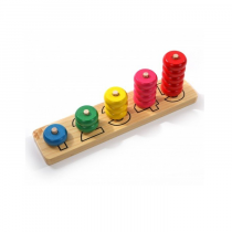 Пирамидки-счет Круги (5 в 1) - «globural.ru» - Нерюнгри