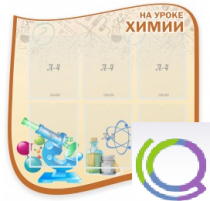 Стенд "На уроке химии" (вариант 2) - «globural.ru» - Нерюнгри