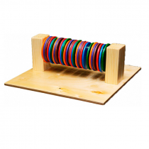 Тактильно-развивающая панель «Цветные круги» (вариант 2) - «globural.ru» - Нерюнгри