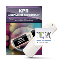 Конструктор рабочей программы "Школьный дефектолог" на USB-носителе - «globural.ru» - Нерюнгри