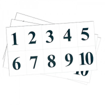 Набор цифр от 1 до 10 (для начальной школы) - «globural.ru» - Нерюнгри