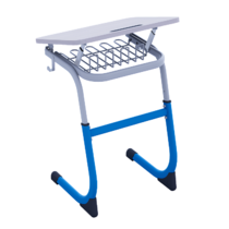 Парта одноместная регулируемая по высоте с углом наклона столешницы - «globural.ru» - Нерюнгри