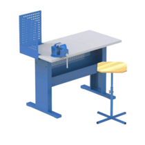 Верстак слесарный ВС-4рс - «globural.ru» - Нерюнгри