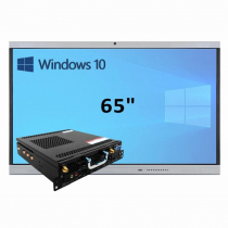 Интерактивная панель 65" (встроенный ПК Win10, Intel i5) - «globural.ru» - Нерюнгри