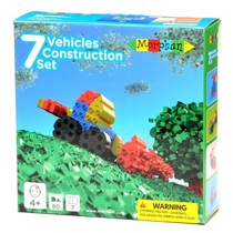 Конструктор «7 машин» 80 деталей - «globural.ru» - Нерюнгри