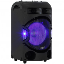 Переносная мобильная акустическая система с возможностью подключения микрофона и проигрывания аудиофайлов с флеш-накопителя мощностью не менее 250 Вт - «globural.ru» - Нерюнгри