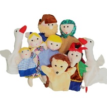 Набор перчаточных кукол к сказке "Гуси-лебеди" - «globural.ru» - Нерюнгри