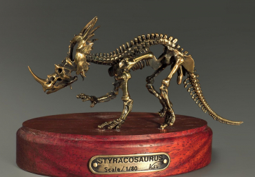 Модель скелета динозавра Styracosaurus - «globural.ru» - Нерюнгри