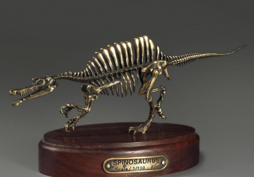 Модель скелета динозавра Spinosaurus - «globural.ru» - Нерюнгри