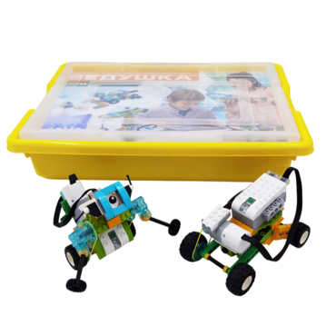 Набор для занятий робототехникой Ведушка с пластиковым боксом для хранения деталей - «globural.ru» - Нерюнгри