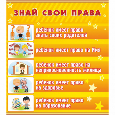 Стенд "Знай свои права" - «globural.ru» - Нерюнгри
