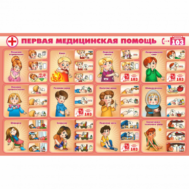 Стенд "Первая помощь" - «globural.ru» - Нерюнгри