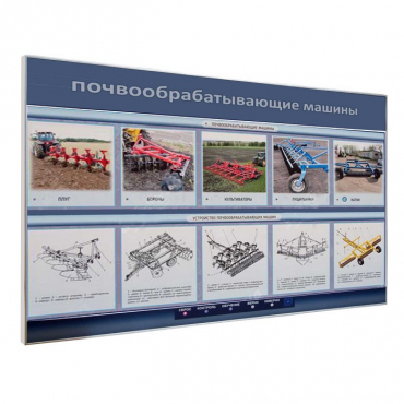 Электрифицированный светодинамический стенд «Почвообрабатывающие машины» - «globural.ru» - Нерюнгри